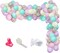 Sweet Ice Cream Party Balloon Arch Garland Pastel Macaron Popsicle Confetti Balloon Summer Ice Cream Theme Party Decor for Baby Bridal Shower Girl Ice Cream Bday Wedding Graduation Party Supplies